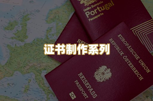 证书制作系列